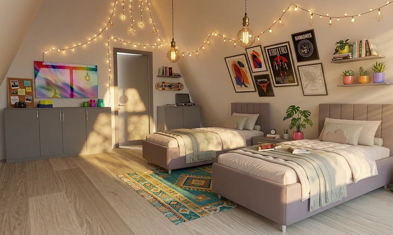 A-frame Bali plan — 2-ci mərtəbə