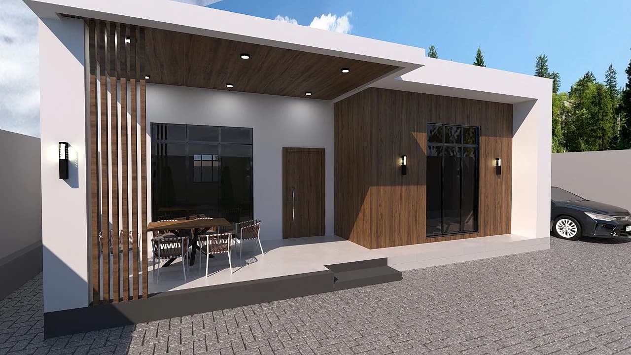 Venera həyət evi — Fasad 03