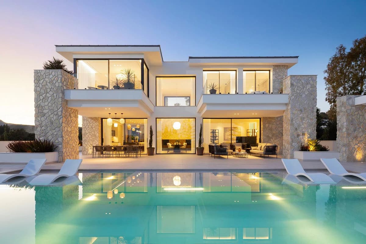 Villa Afina — Hovuz terası